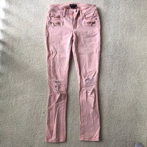 BEBE Baby Pink Jeans